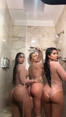 Amy Elizabeth Jackson Nude in the Shower Photoshoot BTS - BestPornoHere